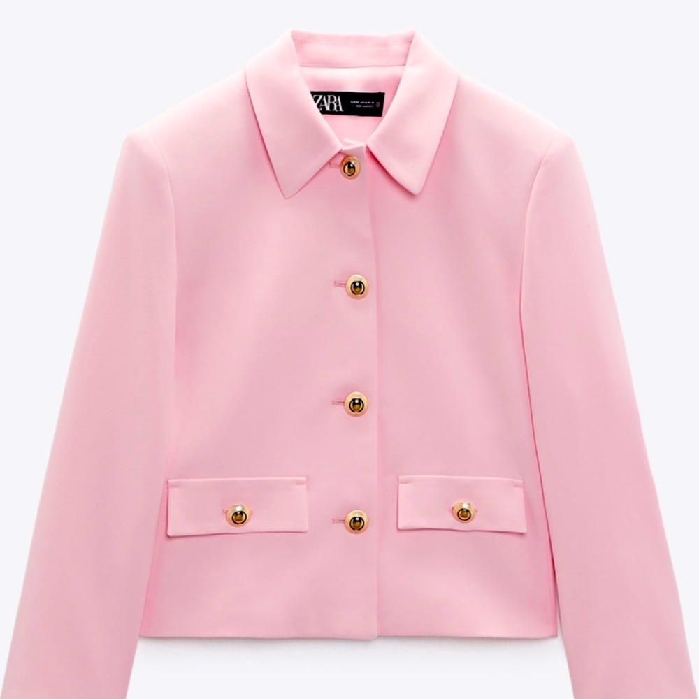 BLAZER WITH GOLD BUTTONS